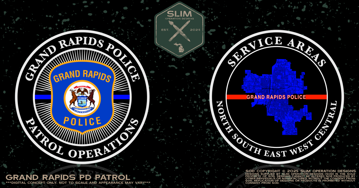 Grand Rapids Police Patrol Challenge Coin