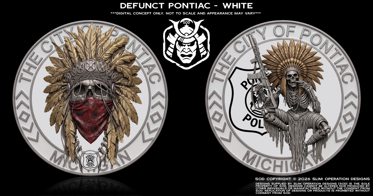 PRESALE Defunct Pontiac PD