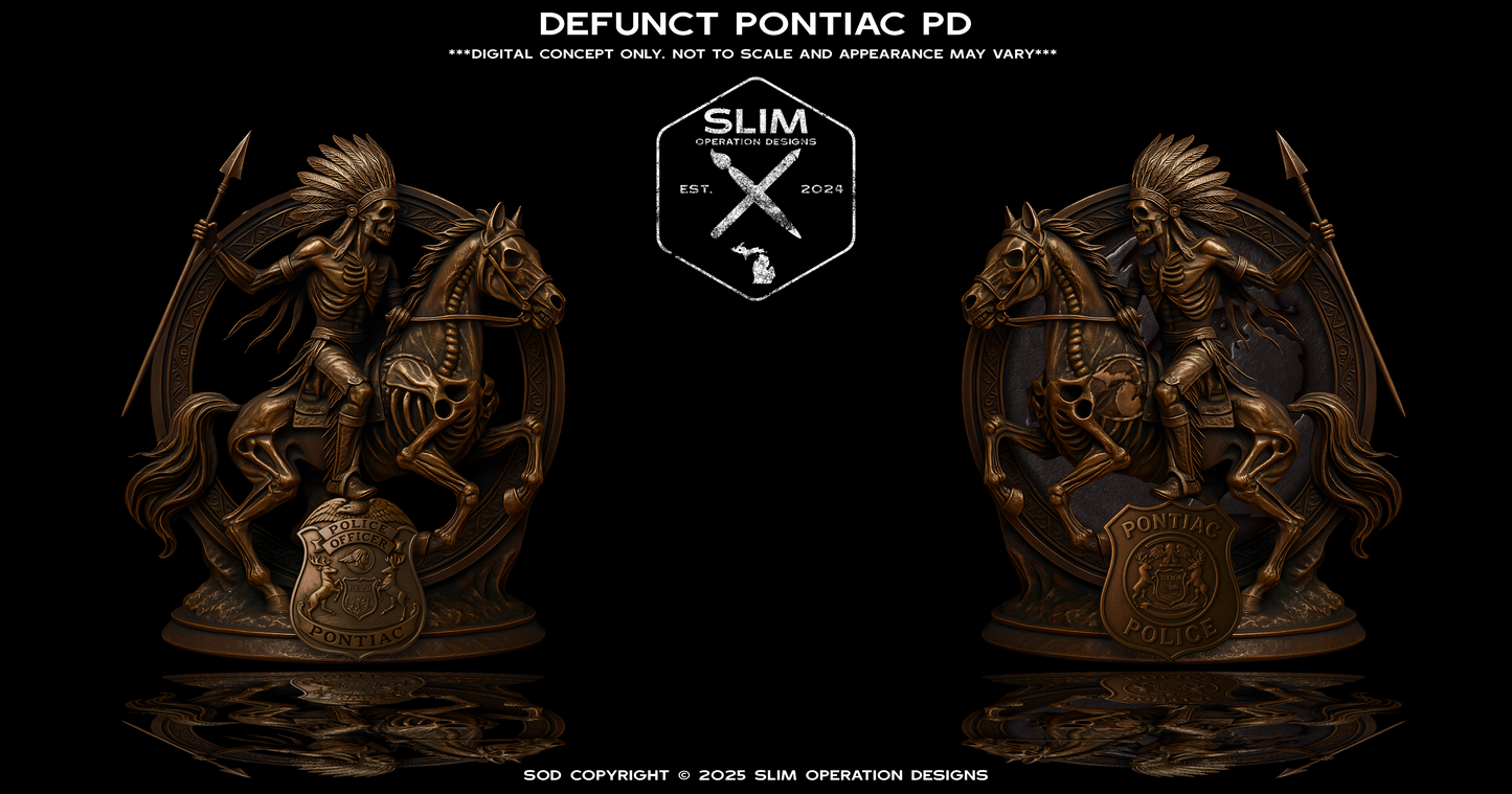 DEFUNCT PONTIAC PD