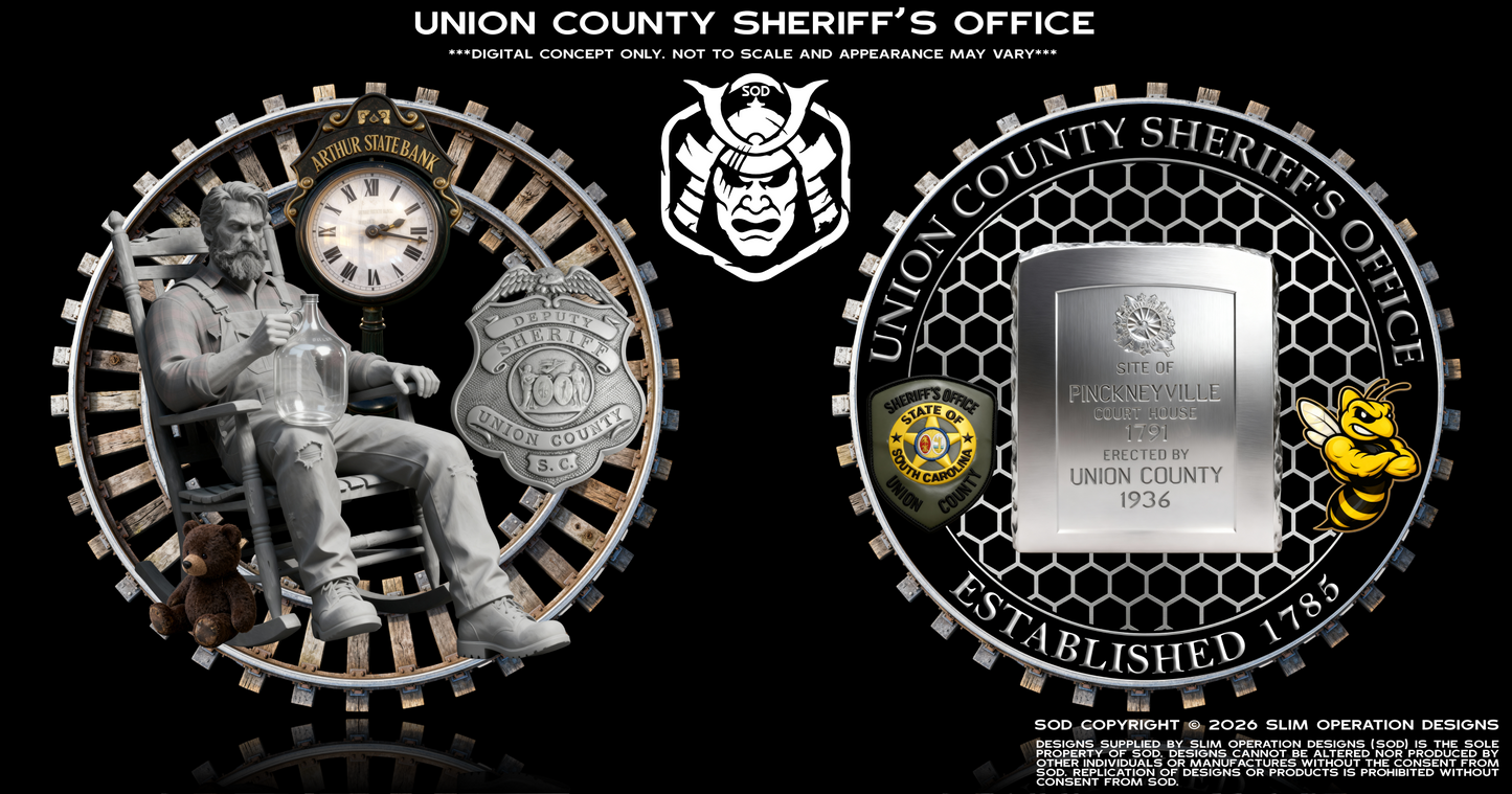 PRESALE Union County Sheriff (SC) Challenge Coin