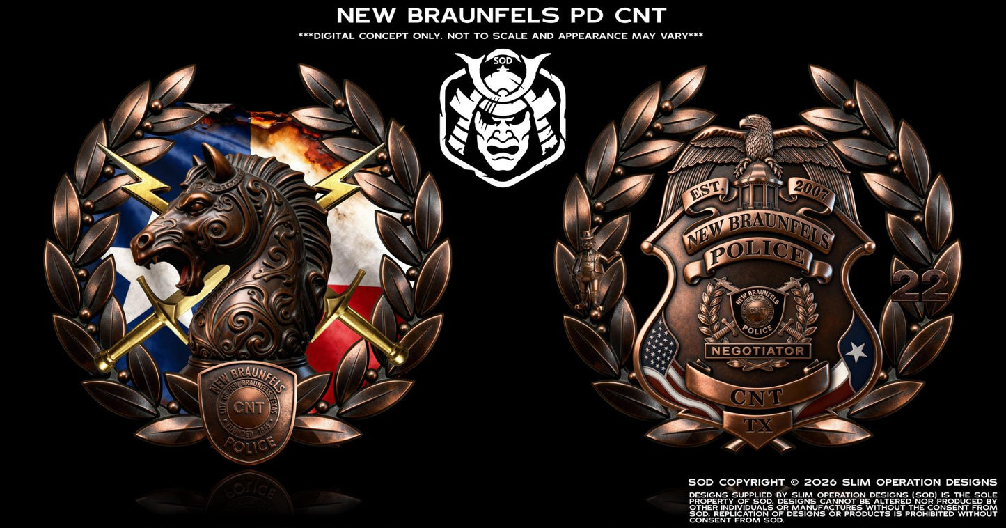 PRESALE New Braunfels PD CNT