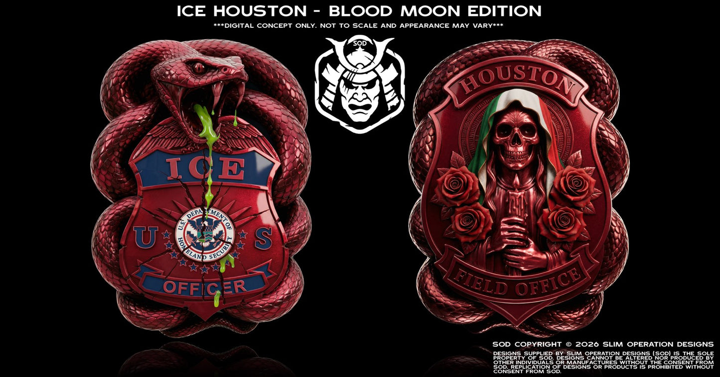 PRESALE ICE Houston Blood Moon Edition