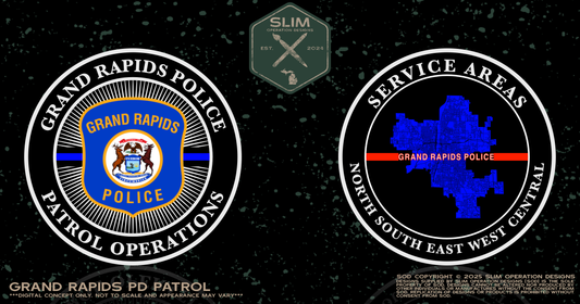 Grand Rapids Police Patrol Challenge Coin
