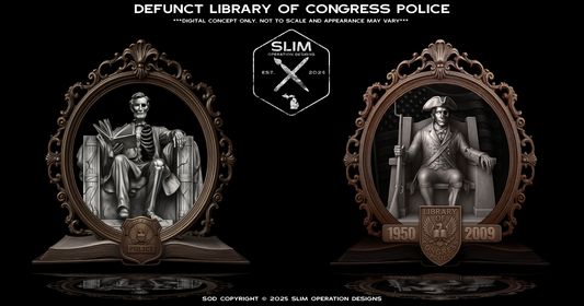*PRE-SALE CLOSED* DEFUNCT LIBRARY OF CONGRESS POLICE *LIMIT 2 PER PERSON*