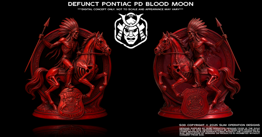 PRESALE Defunct Pontiac PD Blood Moon Edition