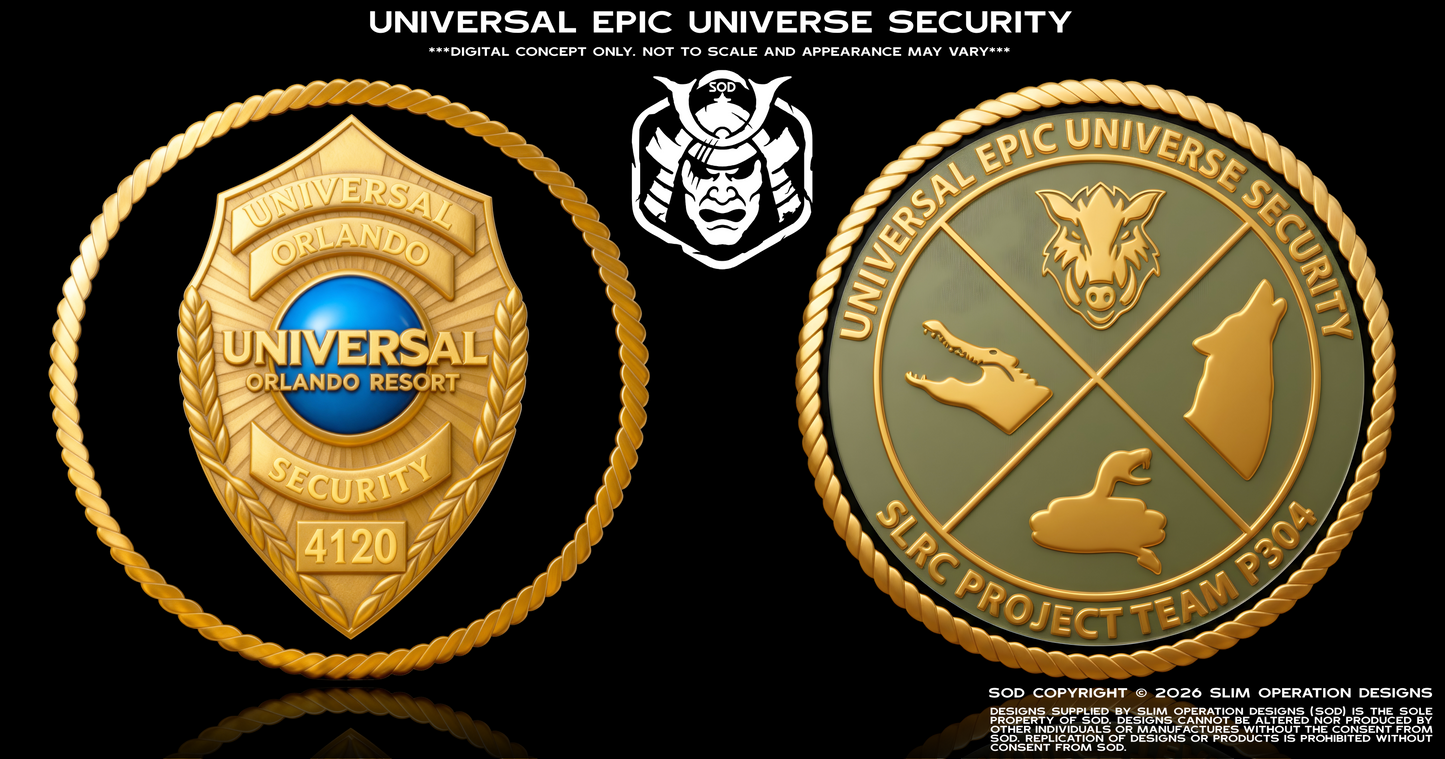 PRESALE Universal Epic Universe Security